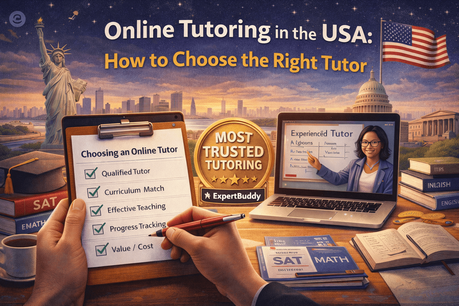 Online Tutoring in the USA : How to Choose the Right Tutor in 2026