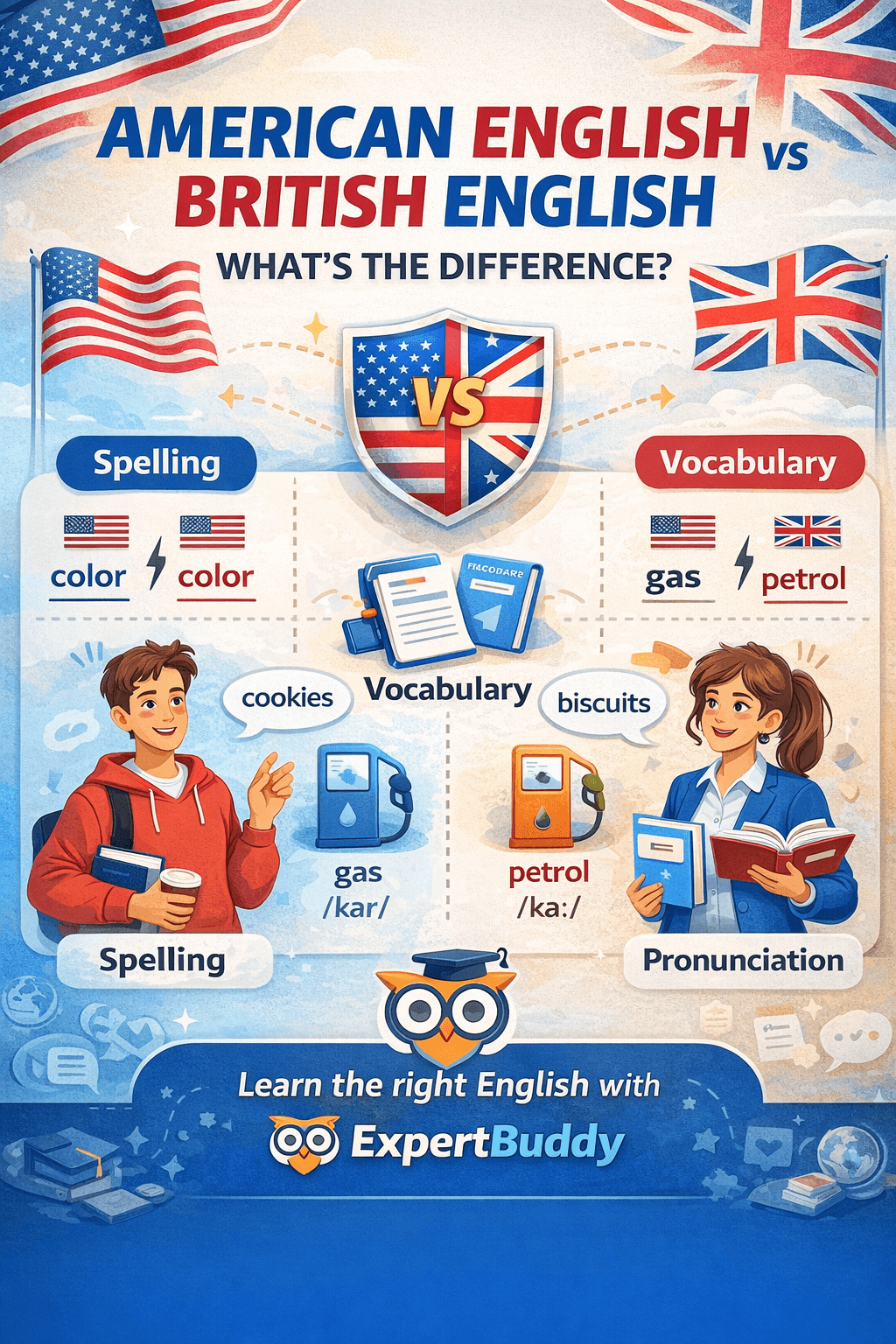 American English vs British English: What’s the Difference?