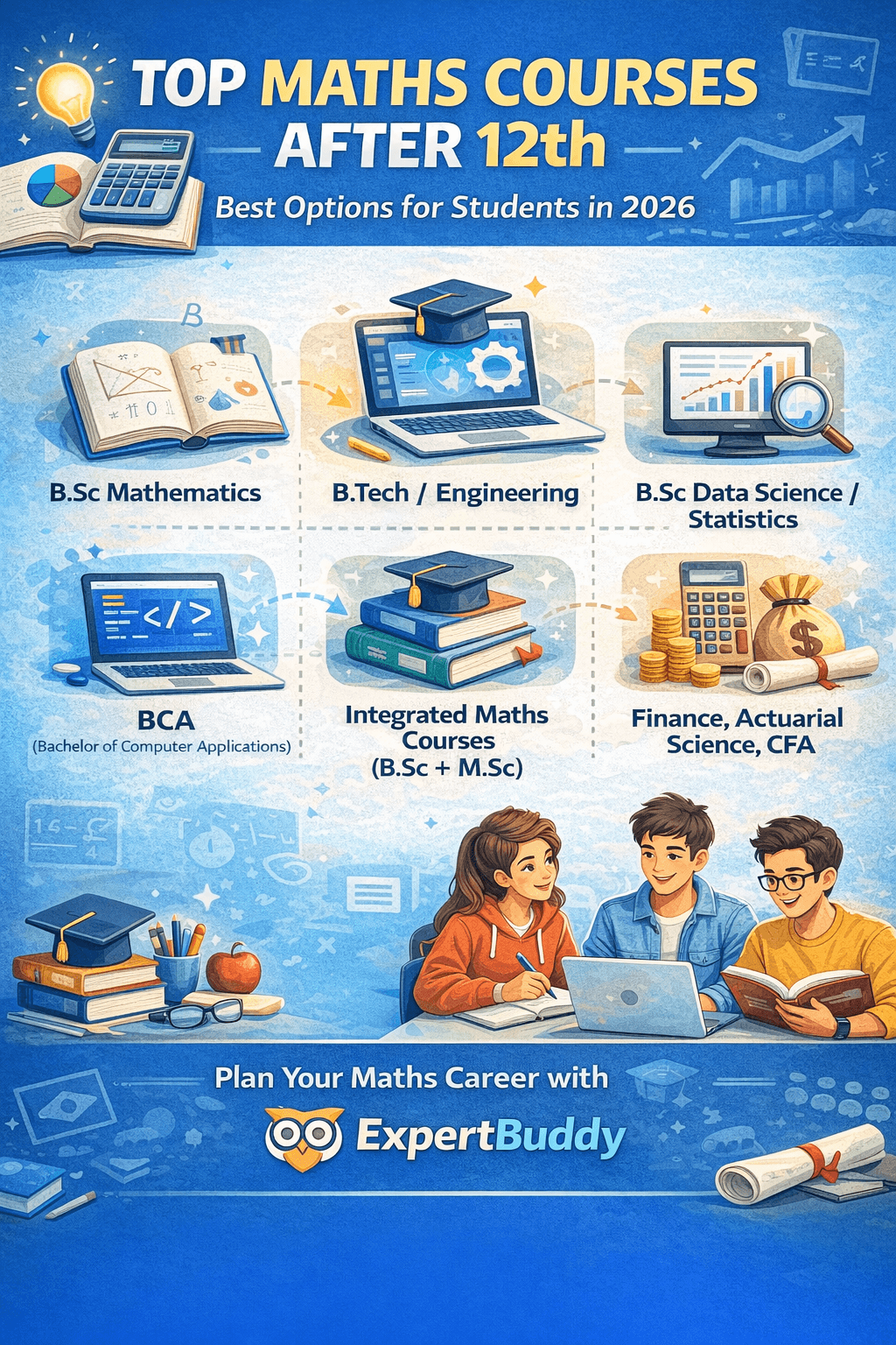 Top Maths Courses After 12th: Best Options for Students in 2026