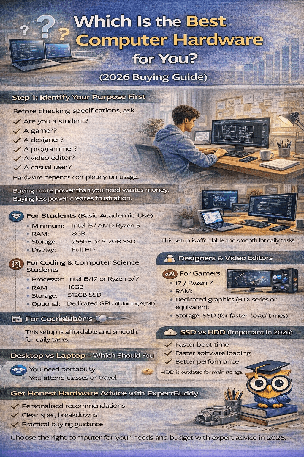 Which Is the Best Computer Hardware for You? (2026 Buying Guide)