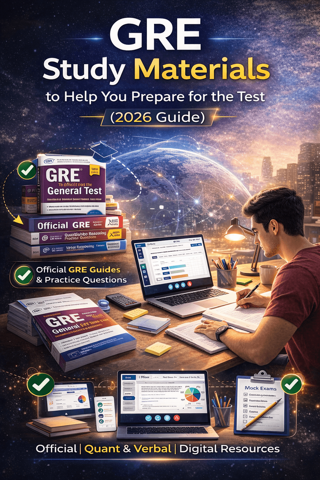 GRE Study Materials to Help You Prepare for the Test (2026 Guide)