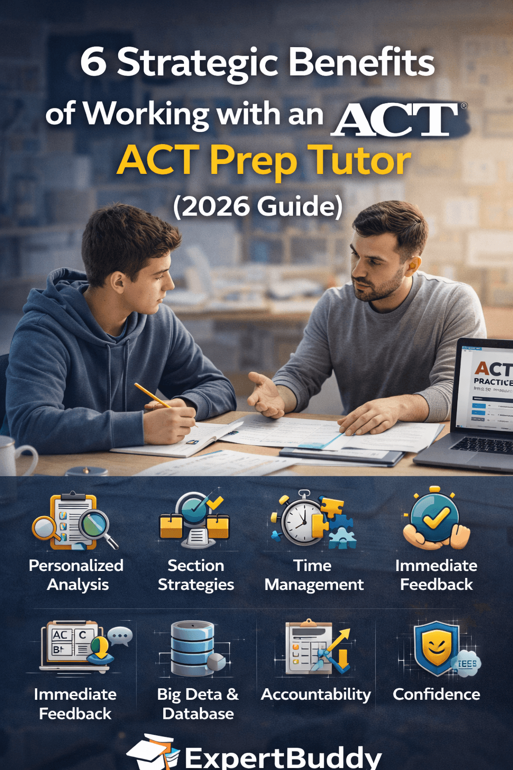 6 Strategic Benefits of Working With an ACT Prep Tutor (2026 Guide)
