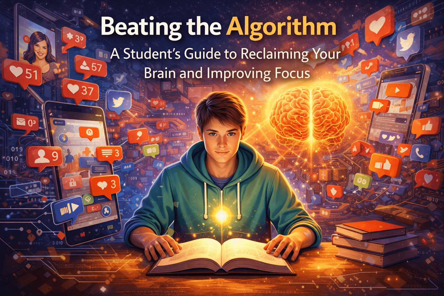 Beating the Algorithm: A Student’s Guide to Reclaiming Your Brain and Improving Focus