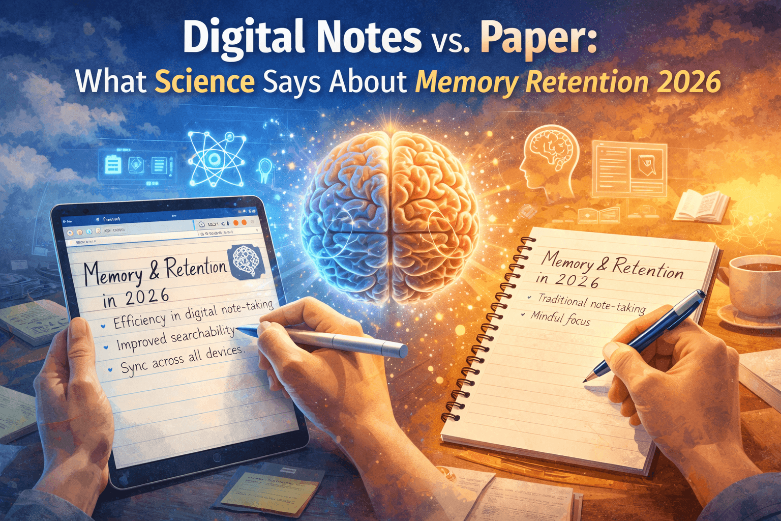 Digital Notes vs. Paper: What Science Says About Memory Retention in 2026