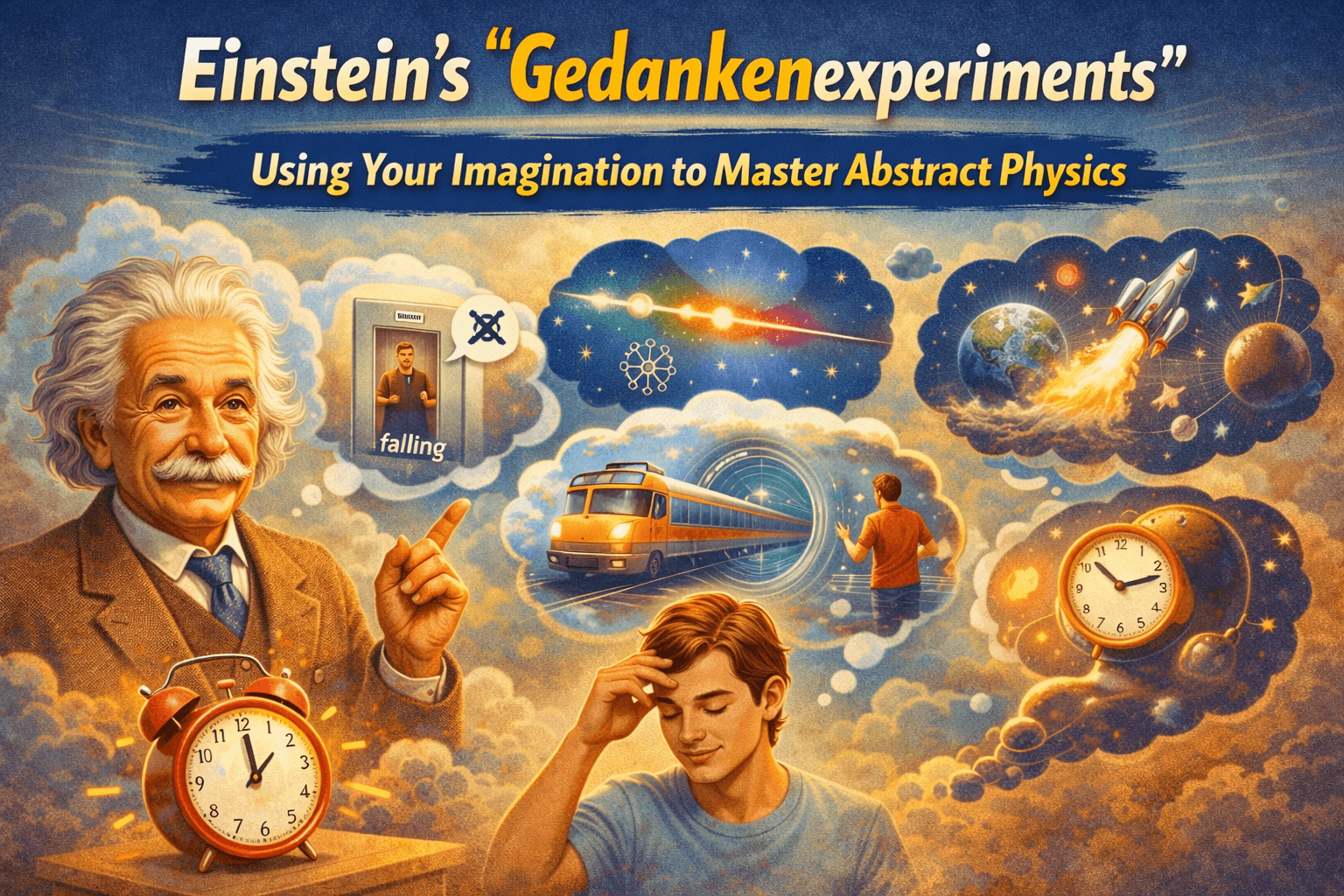 Einstein’s "Gedankenexperiments": Using Your Imagination to Master Abstract Physics
