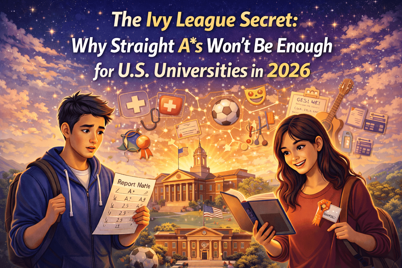 The Ivy League Secret: Why Straight A*s Won’t Be Enough for U.S. Universities in 2026
