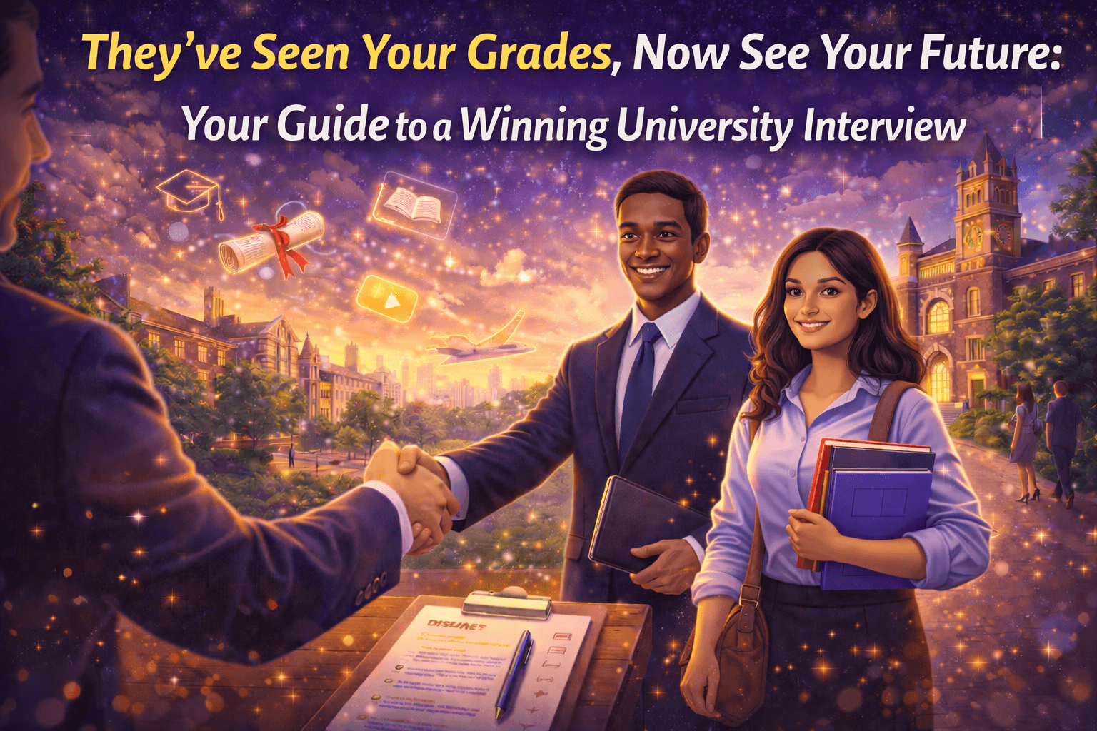 They’ve Seen Your Grades, Now See Your Future: Your Guide to a Winning University Interview
