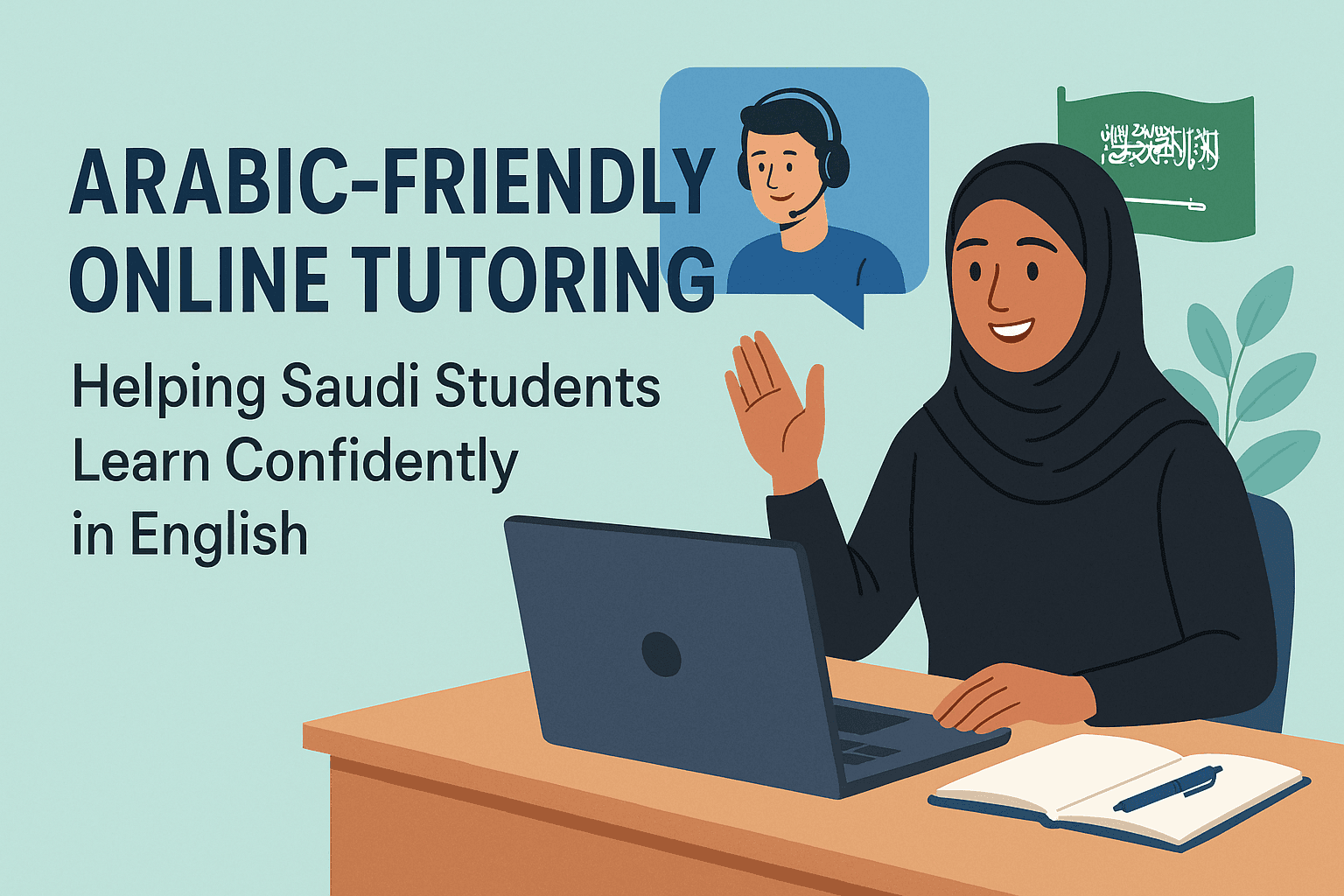 Arabic-Friendly Online Tutoring: Helping Saudi Students Learn Confidently in English