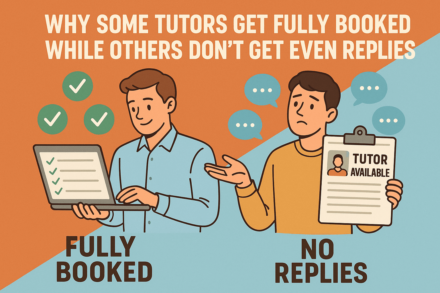 Why Some Tutors Get Fully Booked While Others Don’t Get Even Replies