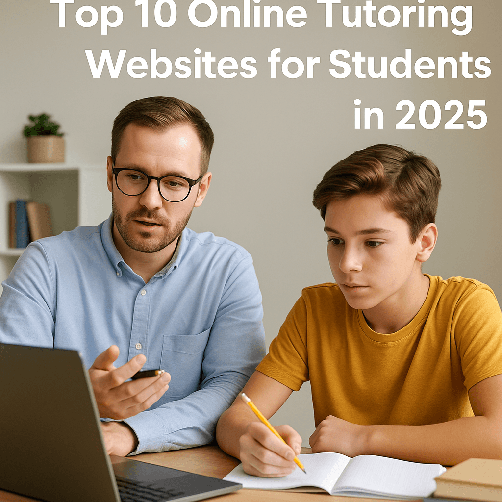 Top 10 Online Tutoring Websites for Students in 2025