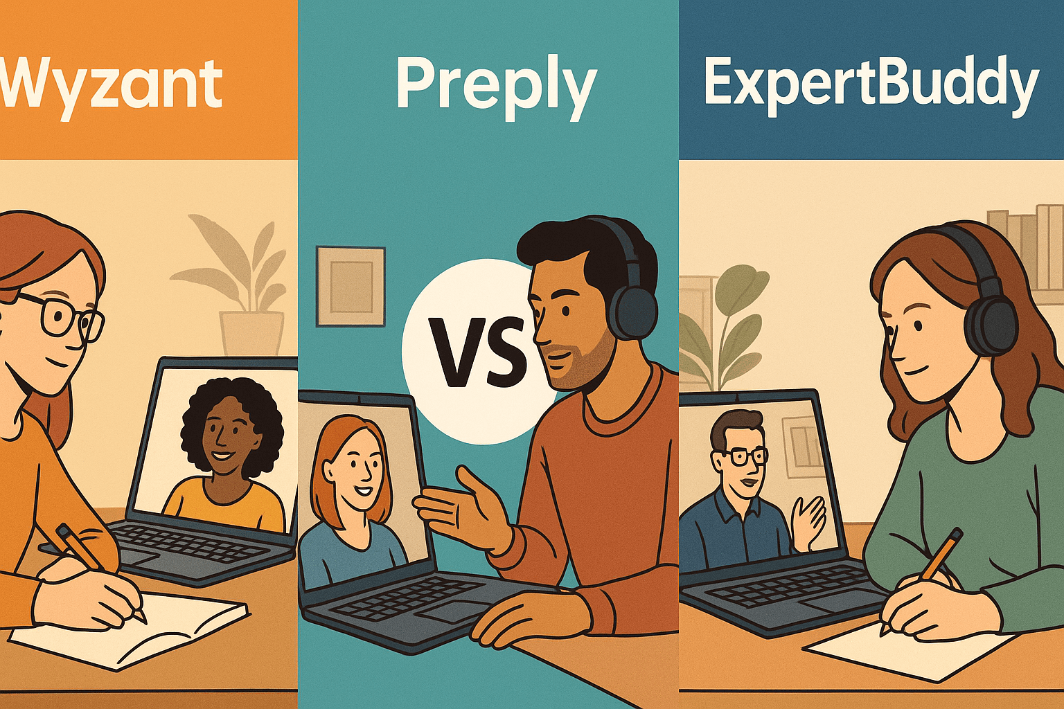Wyzant vs Preply vs ExpertBuddy: Which Online Tutoring Platform Is Better in 2025?