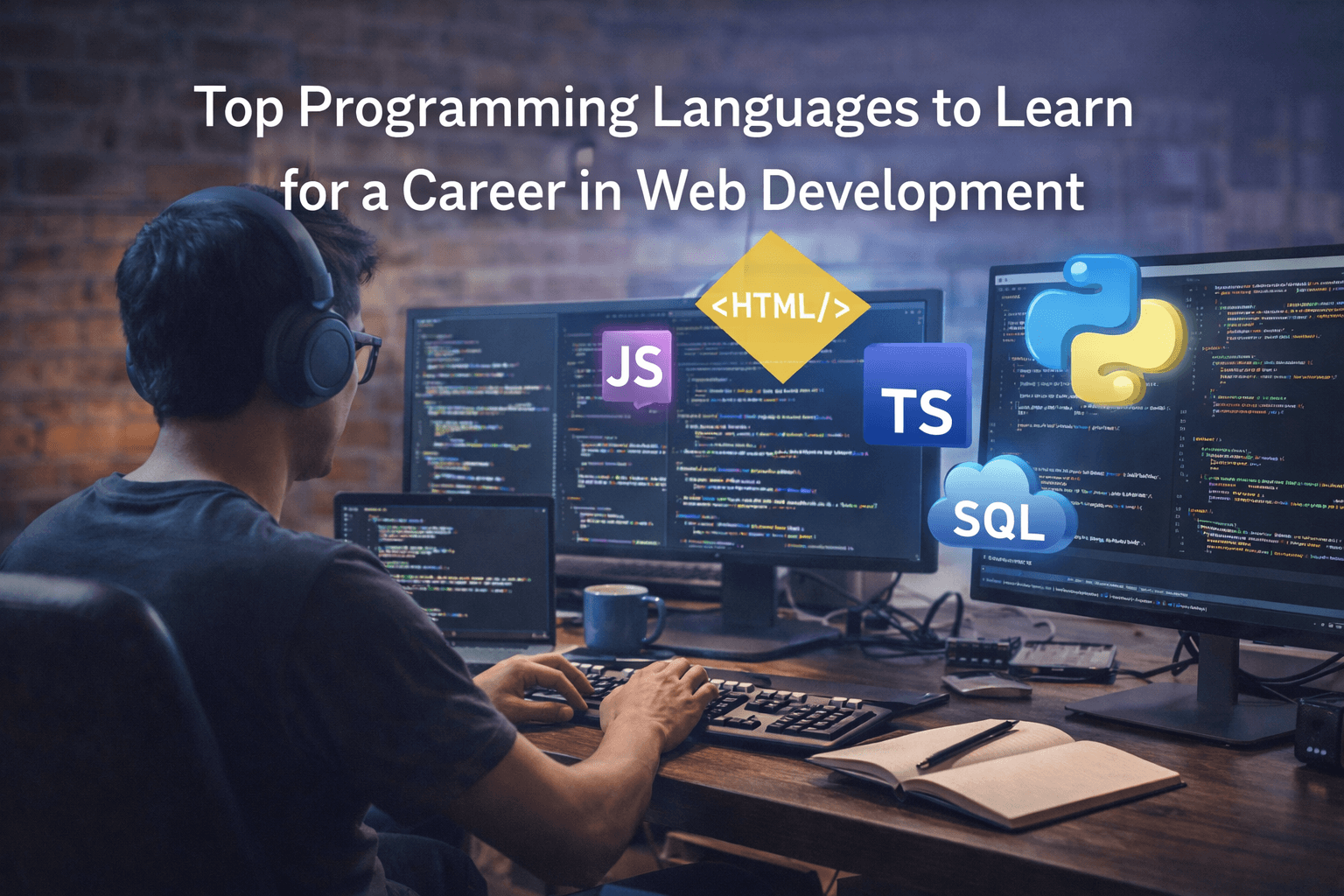 Top Programming Languages to Learn for a Career in Web Development (2026)
