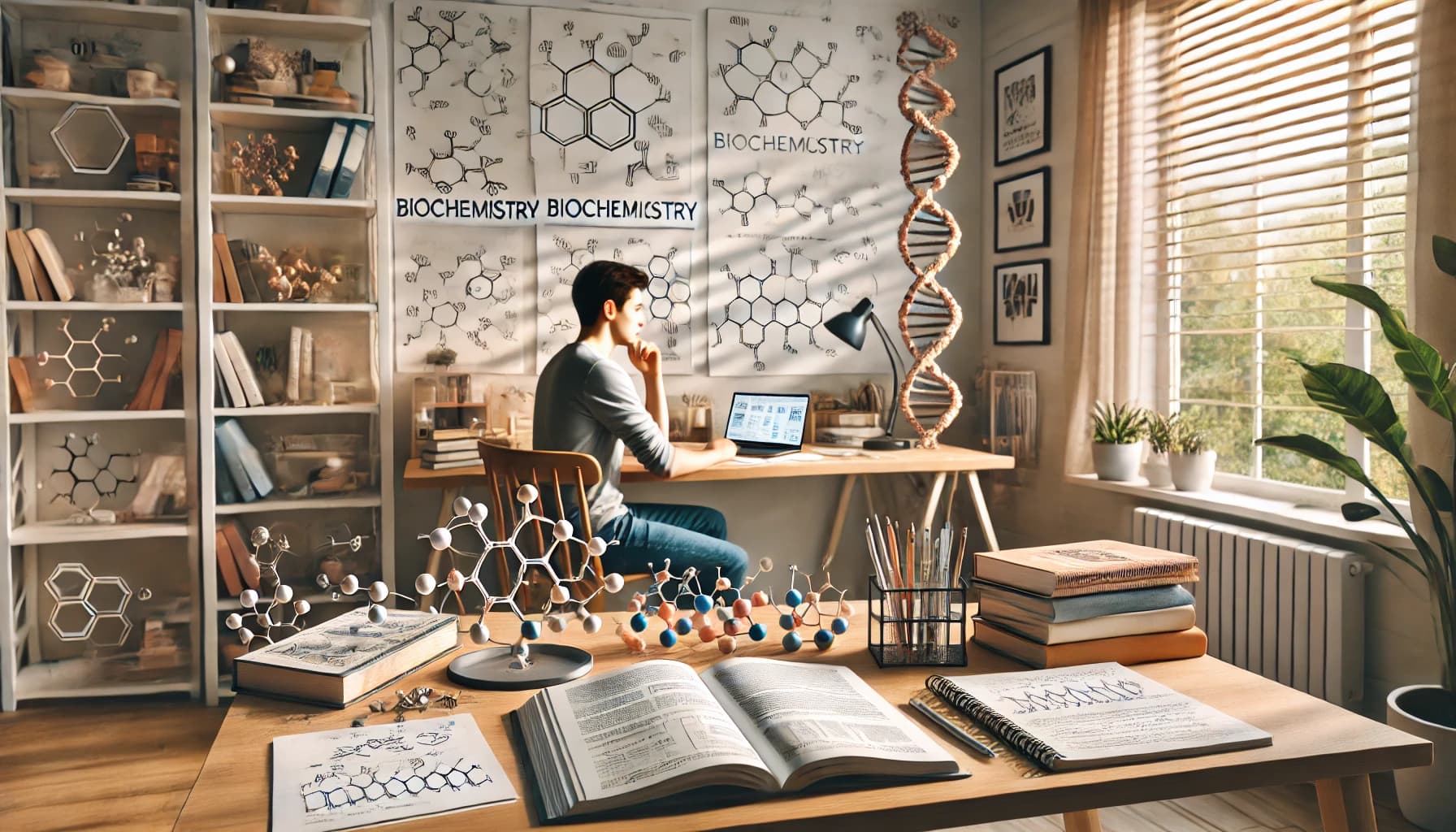 How to pass the biochemistry exam at university